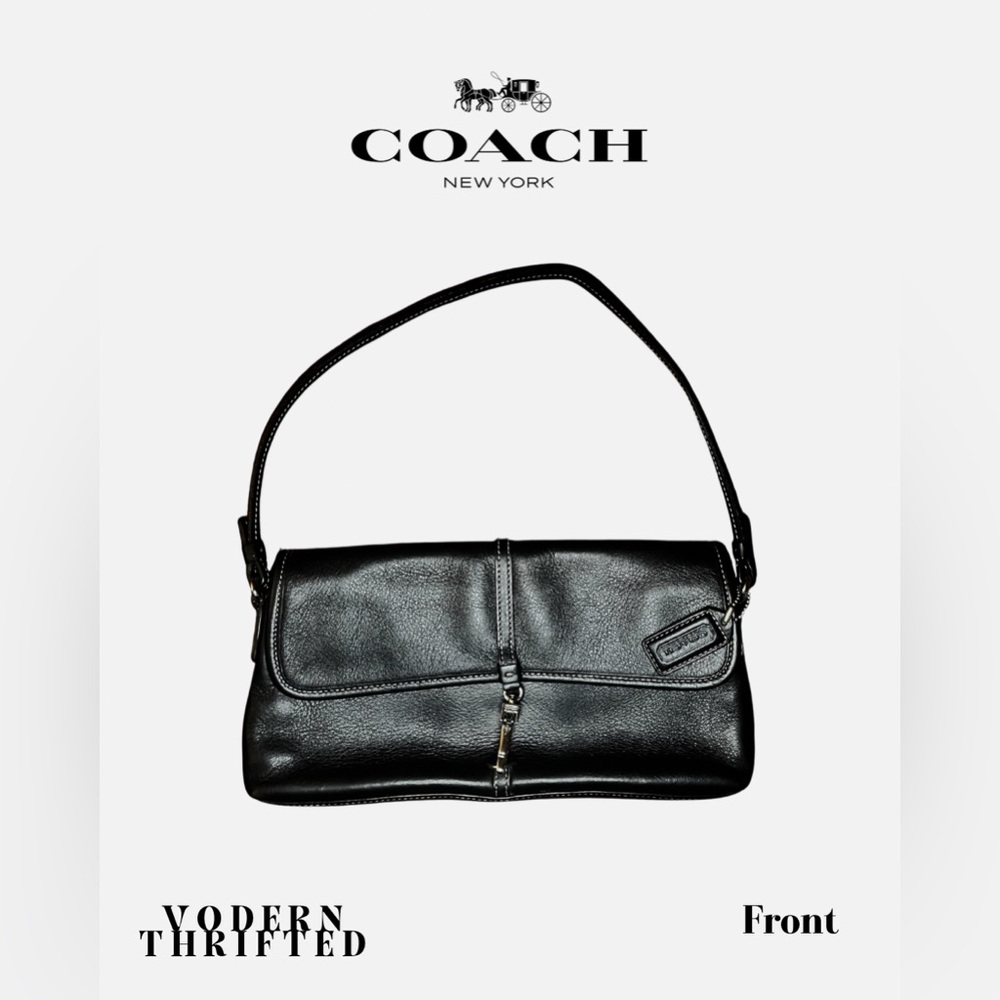 Coach Hampton Demi Baguette Clip Bag